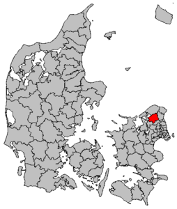 Hillerød – Localizzazione