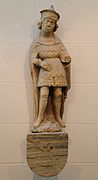 Meister Hartmann, The duke of Saxony, Ulm, c. 1420-25, sandstone