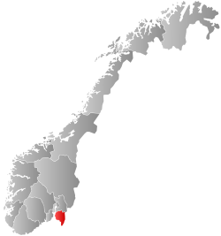 Østfold within Norway