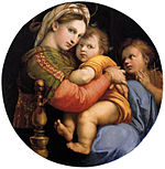 Madonna met de stoel, Rafaël