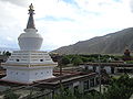 サムイェー寺のチョルテン（仏塔の一種）　チベット自治区山南市