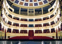 Sala del Teatro de San Severo