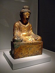 Buda fechado en 338, la escultura de Buda fechada más antigua conocida producida en China