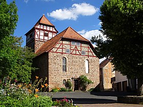 68. Platz: Heinz K. S. mit Die evangelische St. Martinskirche Wichmannshausen. Wichmannshausen ist ein Stadtteil von Sontra im nordhessischen Werra-Meißner-Kreis.
