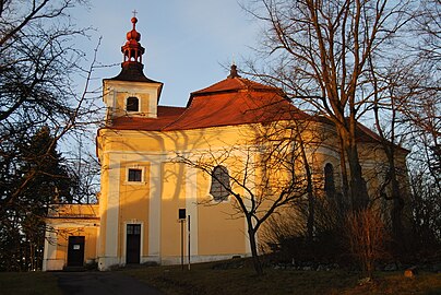 L'église Saint-Jean Népomucène.