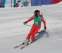 Su Yue at Team Ski-Snowboard Cross