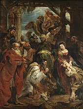 Adoration of the Magi by Peter Paul Rubens. c. 1626