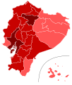 Incidencia del COVID-19 en Ecuador por provincias