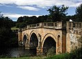 Bridge over the Derwent, in the Park, Chatsworth House, Derbyshire