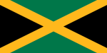 Bandera de Selecció de futbol de Jamaica