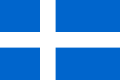 Drapeau des Shetland, officiel depuis 2005