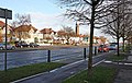 Great West Road near the Gillette Tower, Gillette Corner