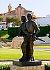 Monument to the Pinzón Brothers in their native Palos de la Frontera, Spain