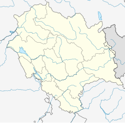 Location in Himachal Pradesh, India