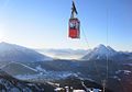 Blick vom Seefelder Plateau Richtung Mieming und Landeck