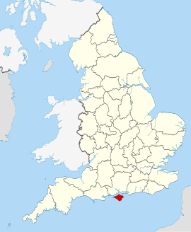 Poloha na mape Anglicka