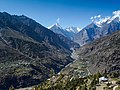 Bhaga valley in Lahaul