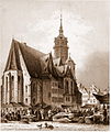 Nikolaikirche um 1850