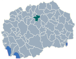 Petrovec – Mappa