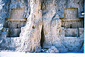 Tumbes de los emperadores perses aqueménides, en Naqsh-e Rostam.