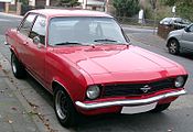 Opel Ascona A sedán de 2 puertas