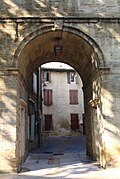 La porte du beffroi, entrée dans la vieille ville .