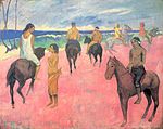 Cavaliers sur la Plage [II] (Jinetes en la Playa), 1902, Colección privada
