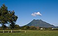 View of the mountain from the north