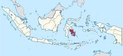 Položaj Jugoistočnog Sulawesija