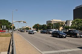 Loop 12 Northwest Highway at Dallas North Tollway toward Hathaway St