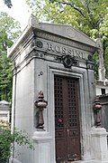 The grave of Rossini, Pere Lachaise Cemetery, Paris.jpg