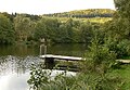 Von der Urff gespeister Freizeit- und Angelteich bei Oberurff-Schiffelborn