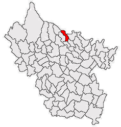 Valea Salciei – Mappa