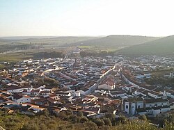 Skyline of Alconchel