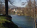 A folyó Banja Lukánál