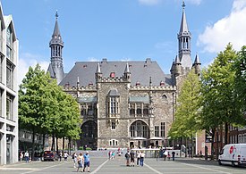 Aachen Belediye Sarayı (arka)