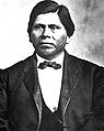 Image 7Allen Wright, a Choctaw minister, scholar and chief, is credited with creating the state's eventual name in 1866. (from History of Oklahoma)