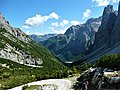 Einserkofel mit Altensteiner-Tal