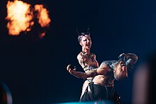 Description de l'image Bambie Thug Eurovision Song Contest 2024 final dress rehearsal 03.jpg.