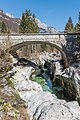 English: Bridge over the Soča river Deutsch: Brücke über die Soča