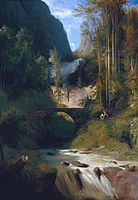 Gorge near Amalfi (Schlucht bei Amalfi), 1831