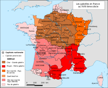 Les Basques étaient exempts de gabelle avant la Révolution.