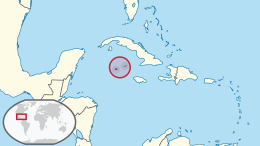 Map of the Cayman Islands