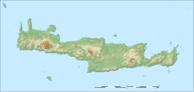 Odigitria ubicada en Creta