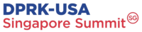 Logo of the 2018 North Korea–United States summit, used by Singapore