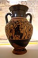 Image 28Dionysus in a vineyard, depicted on an amphora from the late 6th century BC. (from History of wine)