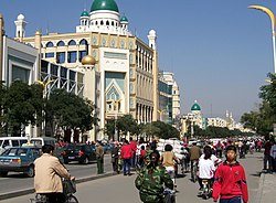 Det muslimske kvarteret i Hohhot.