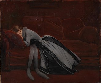 Après la faute (vers 1885-1890), Londres, National Gallery.