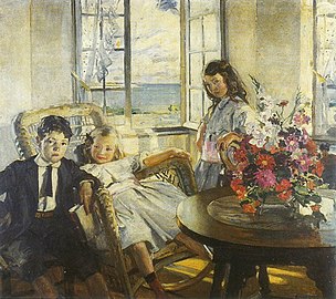 Portræt af parrets børn, 1905 Portrait de mes enfants