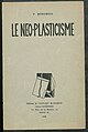 Cover of Le Neo-plasticisme, issued 1920.